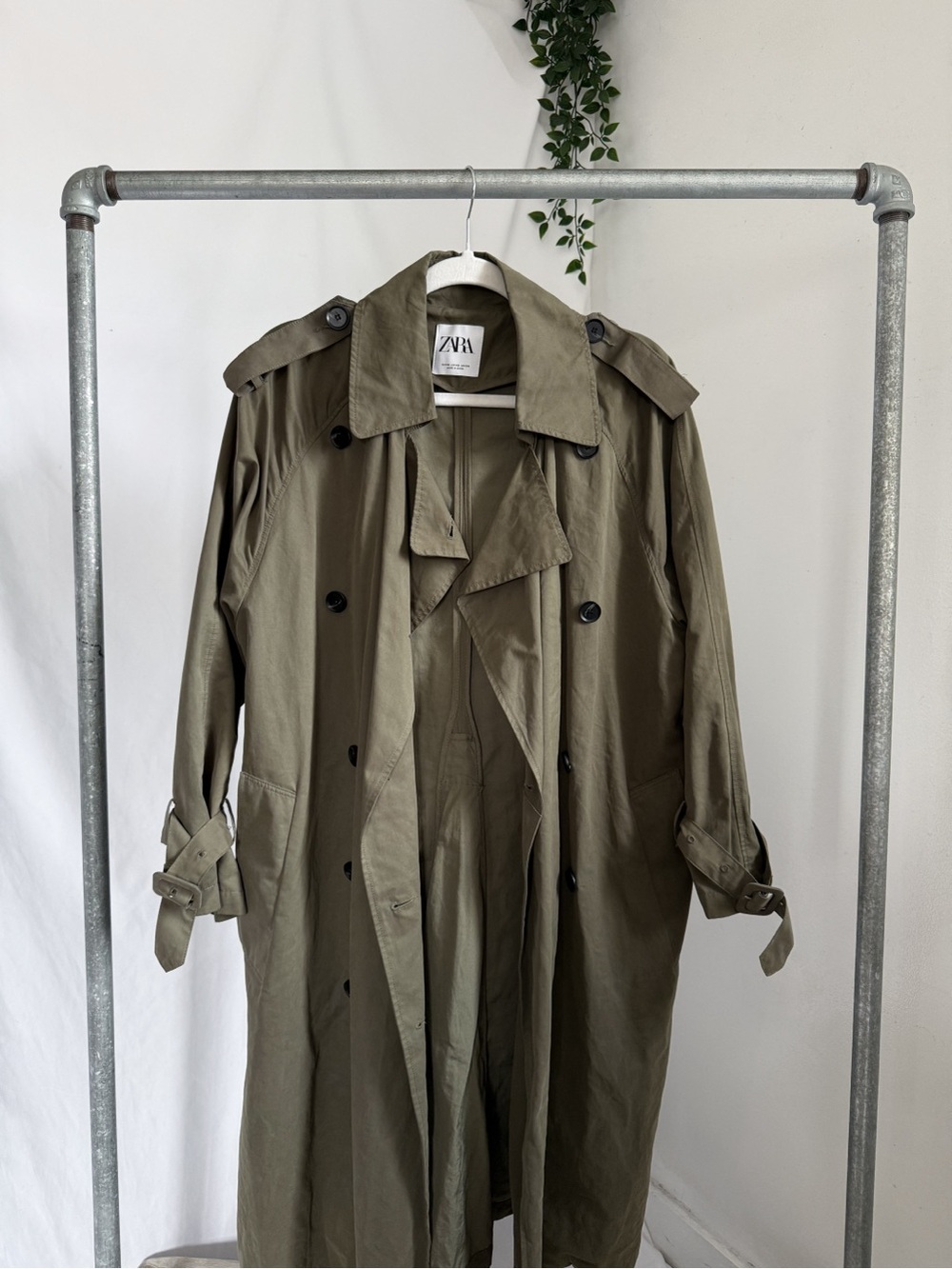 Zara oversized trench coat